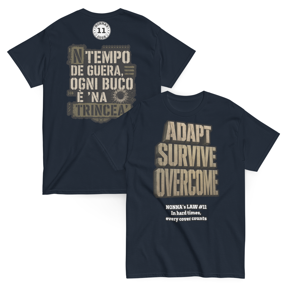 Nonna's Law #11 - Adapt survive overcome